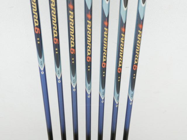 Iron set : Honma : ชุดเหล็ก Honma Beres IS-02 (หน้าเด้ง Forged) มีเหล็ก 6-11,Aw (7 ชิ้น เทียบเท่า 5-Pw,Aw) ก้าน ARMRQ 6 (54) Flex R (2 ดาว)
