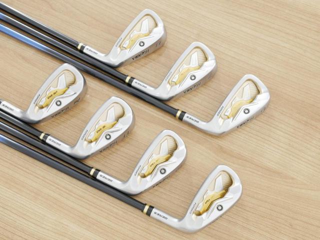 Iron set : Honma : ชุดเหล็ก Honma Beres IS-02 (หน้าเด้ง Forged) มีเหล็ก 6-11,Aw (7 ชิ้น เทียบเท่า 5-Pw,Aw) ก้าน ARMRQ 6 (54) Flex R (2 ดาว)