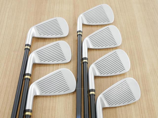 Iron set : Honma : ชุดเหล็ก Honma Beres IS-02 (หน้าเด้ง Forged) มีเหล็ก 6-11,Aw (7 ชิ้น เทียบเท่า 5-Pw,Aw) ก้าน ARMRQ 6 (54) Flex R (2 ดาว)