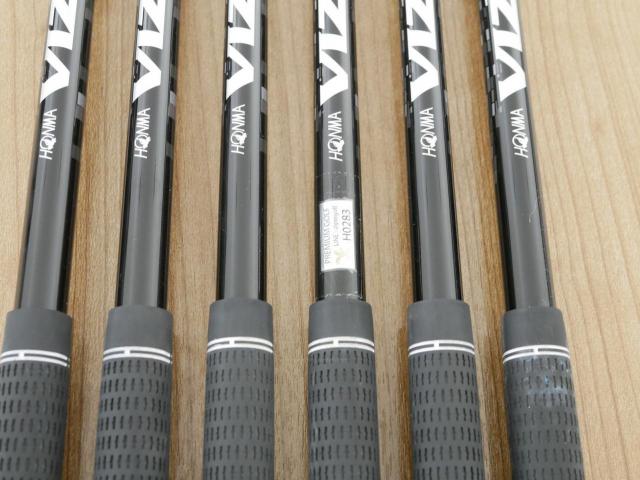 Iron set : Honma : ชุดเหล็ก Honma Tour World TW757P (ออกปี 2022) มีเหล็ก 5-Pw (6 ชิ้น) ก้านกราไฟต์ Honma Vizard 50 Flex R