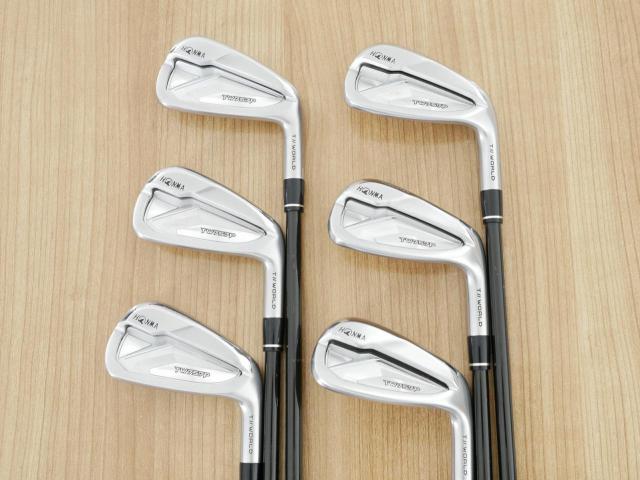 Iron set : Honma : ชุดเหล็ก Honma Tour World TW757P (ออกปี 2022) มีเหล็ก 5-Pw (6 ชิ้น) ก้านกราไฟต์ Honma Vizard 50 Flex R