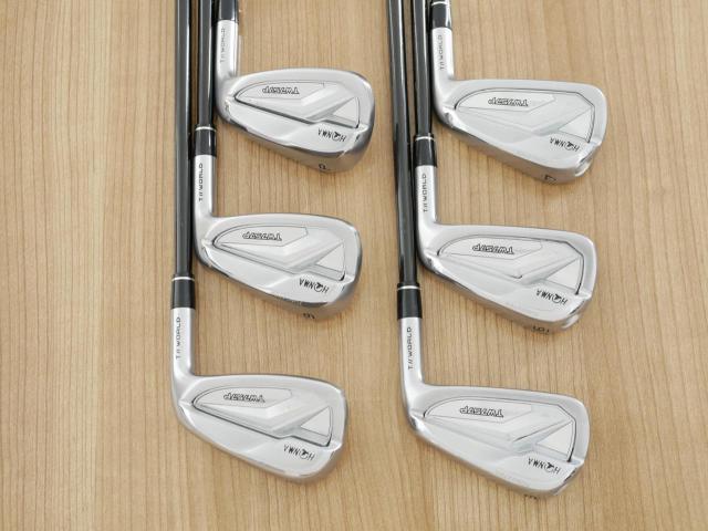 Iron set : Honma : ชุดเหล็ก Honma Tour World TW757P (ออกปี 2022) มีเหล็ก 5-Pw (6 ชิ้น) ก้านกราไฟต์ Honma Vizard 50 Flex R