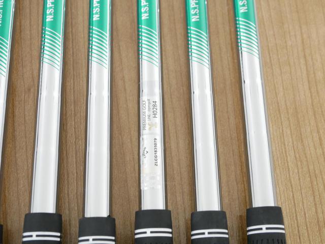 Iron set : Callaway : ชุดเหล็ก Callaway APEX Ai200 Forged (รุ่นล่าสุด ออกปี 2024) มีเหล็ก 5-Pw (6 ชิ้น) ก้านเหล็ก NS Pro 950 NEO Flex S