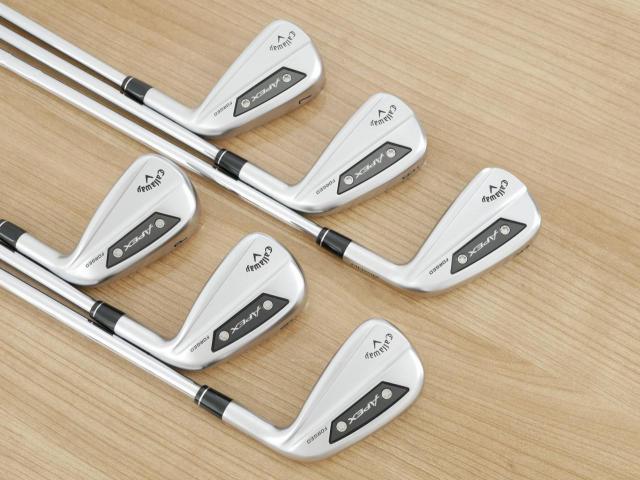 Iron set : Callaway : ชุดเหล็ก Callaway APEX Ai200 Forged (รุ่นล่าสุด ออกปี 2024) มีเหล็ก 5-Pw (6 ชิ้น) ก้านเหล็ก NS Pro 950 NEO Flex S