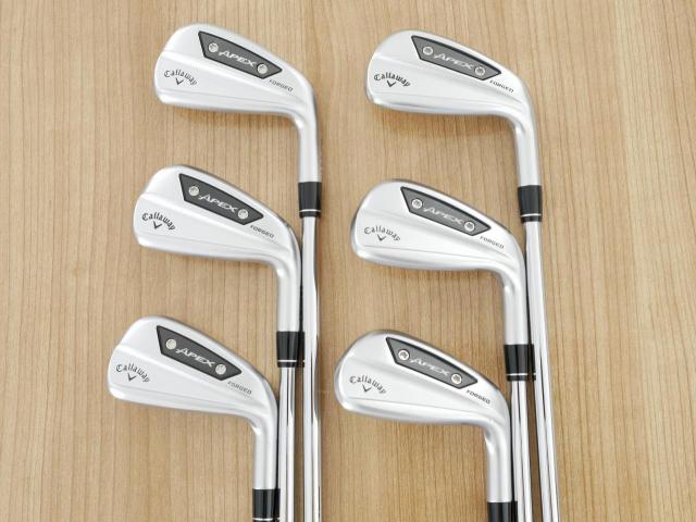 Iron set : Callaway : ชุดเหล็ก Callaway APEX Ai200 Forged (รุ่นล่าสุด ออกปี 2024) มีเหล็ก 5-Pw (6 ชิ้น) ก้านเหล็ก NS Pro 950 NEO Flex S