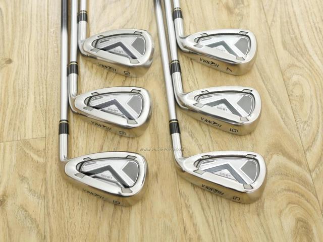 Iron set : Honma : ชุดเหล็ก Honma LB-515 (ใบใหญ่มาก หน้าเด้ง ตีง่ายมาก) มีเหล็ก 5-10 (6 ชิ้น) ก้านกราไฟต์ LB-1000 Flex SR