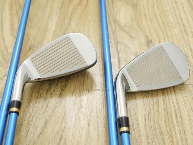 Iron set : Katana : ชุดเหล็กกระเทย Katana Sword SL-Eleven มีเหล็ก 7-12,Sw (7 ชิ้น เทียบเท่า 6-Pw,Aw,Sw) ก้านกราไฟต์ Flex R