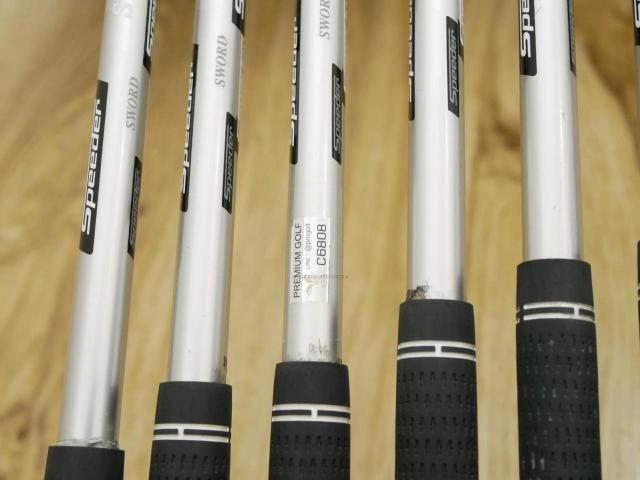 Iron set : Katana : ชุดเหล็ก Katana Sword ATC-55 (หน้าเด้ง ตีง่าย ไกล) มีเหล็ก 6-Pw,Aw,Sw (7 ชิ้น) ก้านกราไฟต์ Fujikura Speeder Five Flex SR