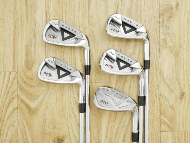 Iron set : PRGR : ชุดเหล็ก PRGR ID Nabla RS Titan Face (ปี 2015 หน้าเด้ง ตีไกล) มีเหล็ก 6-Pw (5 ชิ้น) ก้านเหล็ก Flex S