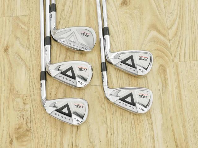 Iron set : PRGR : ชุดเหล็ก PRGR ID Nabla RS Titan Face (ปี 2015 หน้าเด้ง ตีไกล) มีเหล็ก 6-Pw (5 ชิ้น) ก้านเหล็ก Flex S