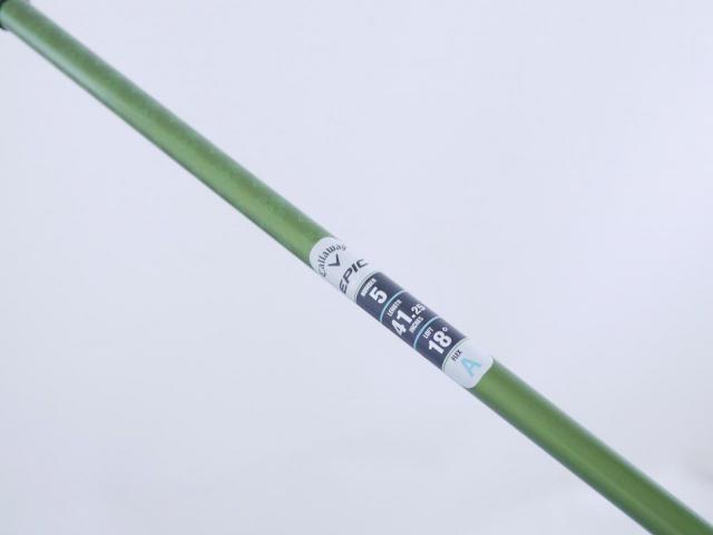 Lady club : All : หัวไม้ 5 Callaway EPIC MAX FAST (รุ่นปี 2021) Loft 18 ก้าน Mitsubishi ELDIO 40 Flex A (Lady)