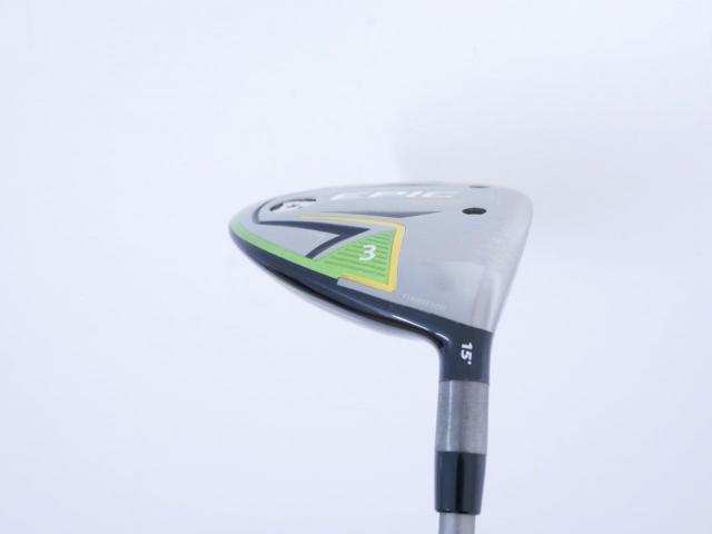 Fairway Wood : callaway : หัวไม้ 3 Callaway Epic Flash Star (รุ่นปี 2019) Loft 15 ก้าน Fujikura Speeder Evolution Flex SR