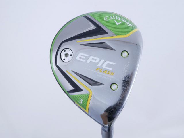 Fairway Wood : callaway : หัวไม้ 3 Callaway Epic Flash Star (รุ่นปี 2019) Loft 15 ก้าน Fujikura Speeder Evolution V FW 60 Flex S