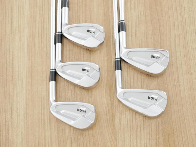 Iron set : PRGR : ชุดเหล็ก PRGR 01 Forged (ปี 2024 นุ่มมากๆ) มีเหล็ก 6-Pw (5 ชิ้น) ก้านเหล็ก NS Pro 095 Flex S