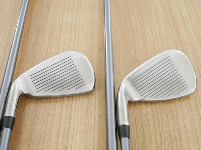 Iron set : Other Brand : ชุดเหล็ก Cobra King F6 มีเหล็ก 5-Pw (6 ชิ้น) ก้านกราไฟต์ Flex S