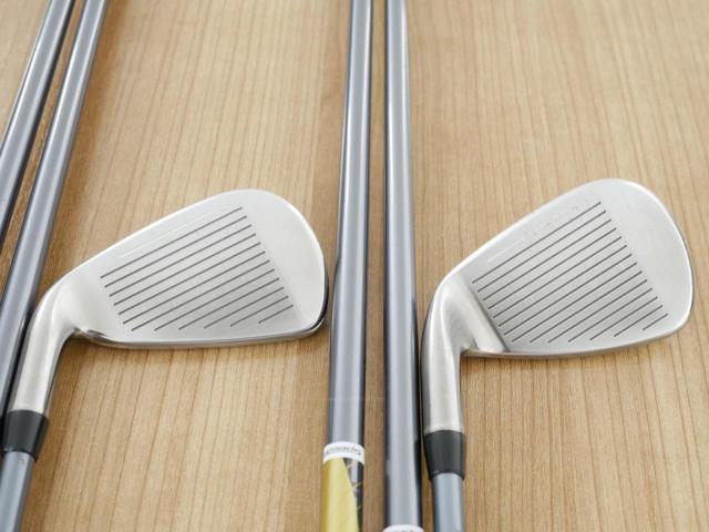 Iron set : Other Brand : ชุดเหล็ก Cobra King F6 มีเหล็ก 5-Pw (6 ชิ้น) ก้านกราไฟต์ Flex S