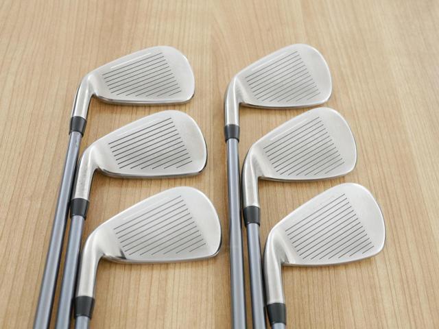 Iron set : Other Brand : ชุดเหล็ก Cobra King F6 มีเหล็ก 5-Pw (6 ชิ้น) ก้านกราไฟต์ Flex S