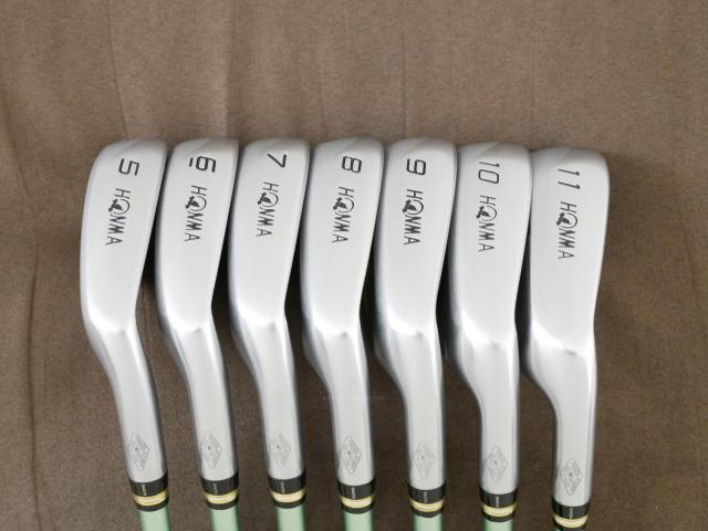 Iron set : Honma : ชุดเหล็ก Honma Beres IE-03 (ออกปี 2016 เหมาะกับซีเนียร์) มีเหล็ก 5-11 (7 ชิ้น) ก้าน ARMRQ 8 (45) Flex R (2 ดาว)