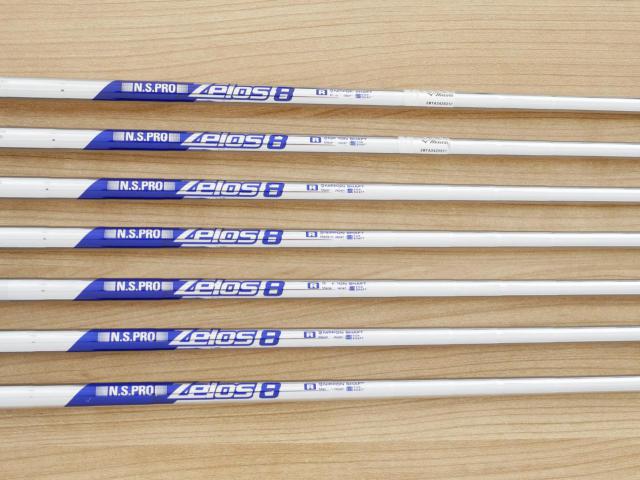 Iron set : Mizuno : ชุดเหล็ก Mizuno Pro 223 Forged (รุ่นปี 2023 นุ่มมาก แน่น คมมากๆ) มีเหล็ก 4-Pw (7 ชิ้น) ก้านเหล็ก NS Pro ZELOS 8 Flex R