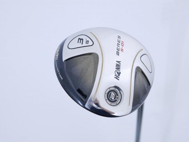 Fairway Wood : Honma : หัวไม้ 3 Honma Beres S-01 Loft 15 ก้าน ARMRQ 6 (49) Flex S (2 ดาว)