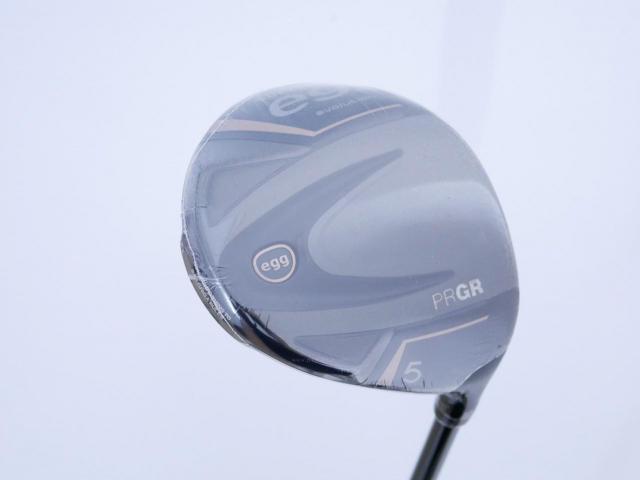 Fairway Wood : PRGR : **ของใหม่ ยังไม่แกะพลาสติก** หัวไม้ 5 PRGR Super EGG Evolution (รุ่นล่าสุด ออกปี 2024 หน้าเด้งเกินกฏ ตีไกลมาก) Loft 19 Flex R (M-37)