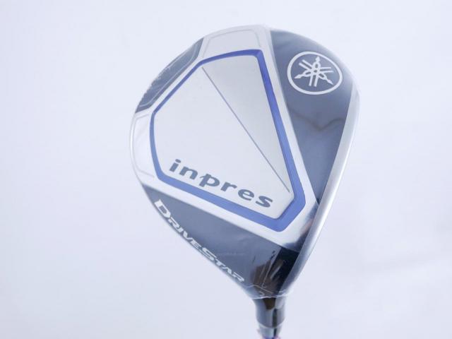 Fairway Wood : Yamaha : **ของใหม่ ยังไม่แกะพลาสติก** หัวไม้ 3 Yamaha Inpres DriveStar (รุ่นปี 2023 ตีไกลมากๆ) Loft 15 ก้าน Fujikura Speeder NX M423f Flex R