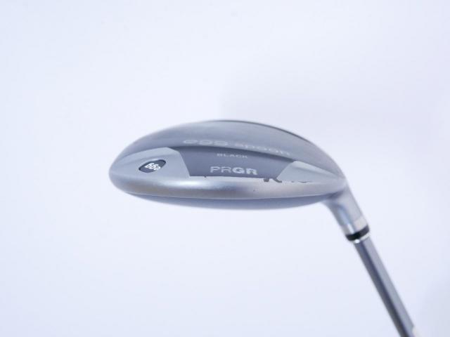 Fairway Wood : PRGR : หัวไม้ 3 PRGR Egg Spoon BLACK (ปี 2022) Loft 15 ก้าน Mitsubishi Diamana Flex S