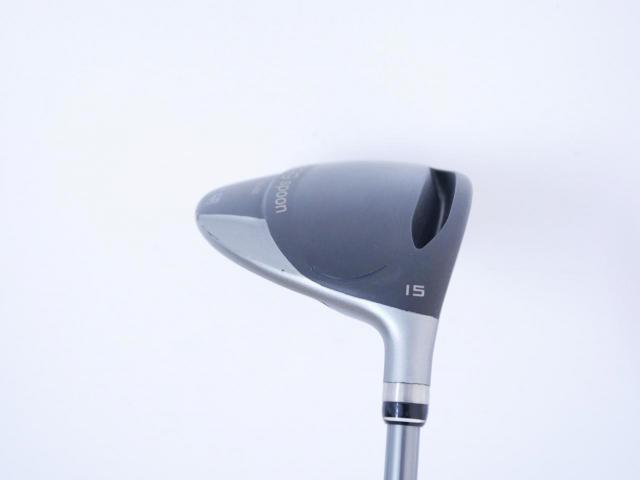 Fairway Wood : PRGR : หัวไม้ 3 PRGR Egg Spoon BLACK (ปี 2022) Loft 15 ก้าน Mitsubishi Diamana Flex S