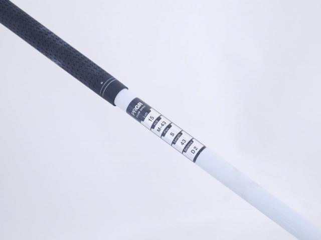Fairway Wood : PRGR : หัวไม้ 3 PRGR Egg Spoon BLACK (ปี 2022) Loft 15 ก้าน Mitsubishi Diamana Flex S