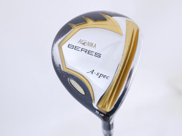 Fairway Wood : Honma : **ก้าน 3 ดาว** หัวไม้ 5 Honma Beres A-Spec II (ออกปี 2021 หน้าเด้งเกินกฏ) Loft 18 ก้าน ARMRQ A-Spec (47) Flex R (3 ดาว)