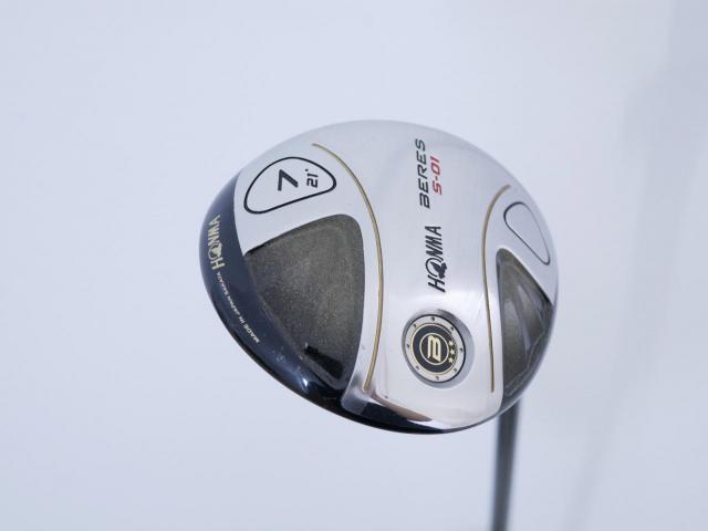 Fairway Wood : Honma : **ก้านสั้น ก้าน 3 ดาว** หัวไม้ 7 Honma Beres S-01 Loft 21 ก้าน ARMRQ 6 (49) FLex R (3 ดาว)