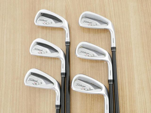 Iron set : Titleist : ชุดเหล็ก Titleist VG3 Forged (Japan Spec.) มีเหล็ก 5-Pw (6 ชิ้น) ก้านกราไฟต์ Flex S