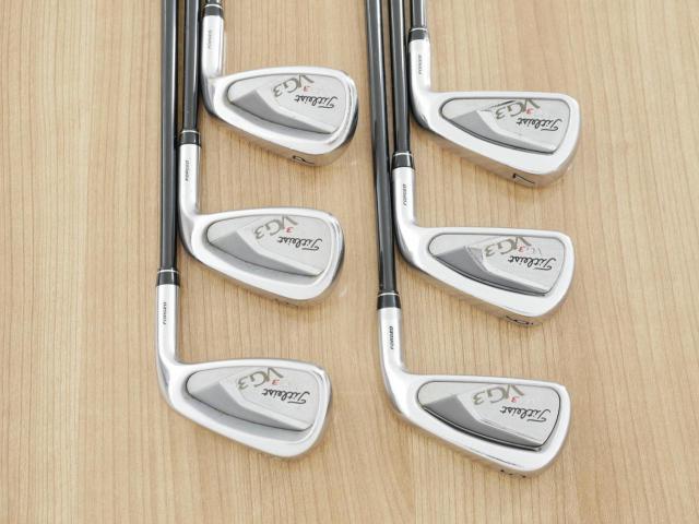 Iron set : Titleist : ชุดเหล็ก Titleist VG3 Forged (Japan Spec.) มีเหล็ก 5-Pw (6 ชิ้น) ก้านกราไฟต์ Flex S