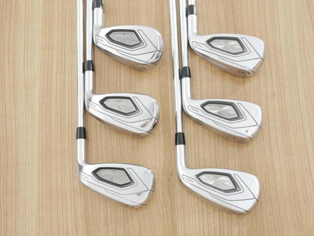 Iron set : Titleist : ชุดเหล็ก Titleist T400 (ตีง่ายที่สุด ไกลที่สุด ออกปี 2020) มีเหล็ก 6-Pw,43 (6 ชิ้น) ก้านเหล็ก NS Pro Zelos 7 Flex S