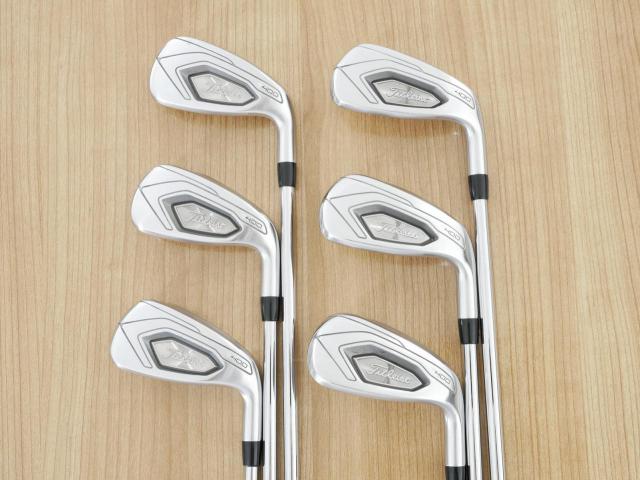 Iron set : Titleist : ชุดเหล็ก Titleist T400 (ตีง่ายที่สุด ไกลที่สุด ออกปี 2020) มีเหล็ก 6-Pw,43 (6 ชิ้น) ก้านเหล็ก NS Pro Zelos 7 Flex S