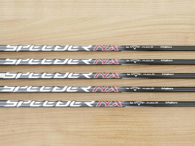 Iron set : Callaway : ชุดเหล็ก Callaway Big Bertha (ออกปี 2023 ตีง่ายที่สุดของ Callaway) มีเหล็ก 6-Pw (5 ชิ้น) ก้านกราไฟต์ Fujikura Speeder NX Flex R