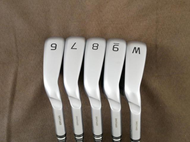 Iron set : Ping : ชุดเหล็ก Ping G440 (รุ่นล่าสุด ออกปี 2025 Japan Spec. ใบใหญ่ ง่าย ไกล) มีเหล็ก 6-W (5 ชิ้น) ก้านกราไฟต์ Fujikura MCI 50 Flex R