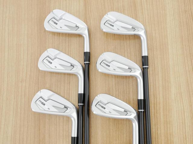 Iron set : PRGR : ชุดเหล็ก PRGR 02 Forged (รุ่นล่าสุด ออกปี 2026 นุ่มมาก หายาก) มีเหล็ก 5-Pw (6 ชิ้น) ก้านกราไฟต์ Mitsubishi Diamana Flex SR