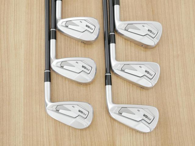 Iron set : PRGR : ชุดเหล็ก PRGR 02 Forged (รุ่นล่าสุด ออกปี 2026 นุ่มมาก หายาก) มีเหล็ก 5-Pw (6 ชิ้น) ก้านกราไฟต์ Mitsubishi Diamana Flex SR