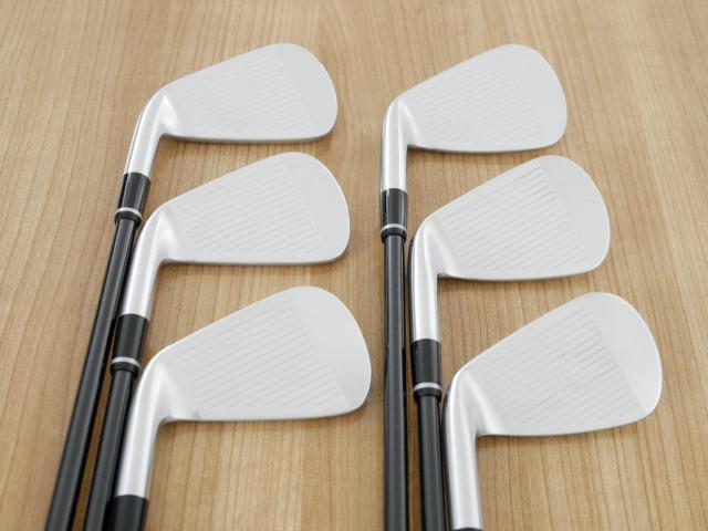 Iron set : PRGR : ชุดเหล็ก PRGR 02 Forged (รุ่นล่าสุด ออกปี 2026 นุ่มมาก หายาก) มีเหล็ก 5-Pw (6 ชิ้น) ก้านกราไฟต์ Mitsubishi Diamana Flex SR