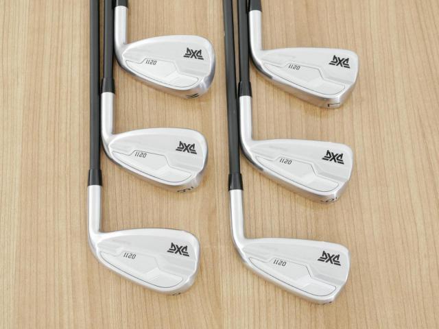 Iron set : PXG : ชุดเหล็ก PXG 0211 DUAL COR (ออกปี 2021 หน้าเด้ง ตีไกลมากๆ) มีเหล็ก 5-Pw (6 ชิ้น) ก้านกราไฟต์ Mitsubishi MMT 60 Flex R