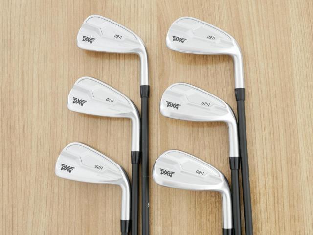Iron set : PXG : ชุดเหล็ก PXG 0211 DUAL COR (ออกปี 2021 หน้าเด้ง ตีไกลมากๆ) มีเหล็ก 5-Pw (6 ชิ้น) ก้านกราไฟต์ Mitsubishi MMT 60 Flex R