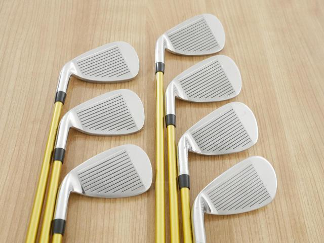 Iron set : Katana : ชุดเหล็ก Katana Sword ATC-589a (หน้าเด้ง) มีเหล็ก 6-Pw,Aw,Sw (7 ชิ้น) ก้านกราไฟต์ Fujikura Speeder 589 Flex R