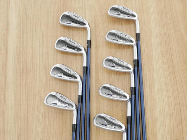 Iron set : Mizuno : ชุดเหล็ก Mizuno MX-19 HEMI COG (ใบใหญ่ ตีง้าย) มีเหล็ก 4-Pw,Aw,Sw (9 ชิ้น) ก้านกราไฟต์ Flex R