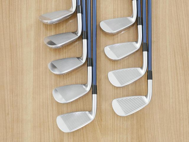 Iron set : Mizuno : ชุดเหล็ก Mizuno MX-19 HEMI COG (ใบใหญ่ ตีง้าย) มีเหล็ก 4-Pw,Aw,Sw (9 ชิ้น) ก้านกราไฟต์ Flex R