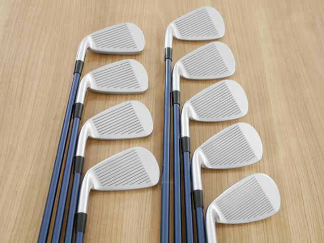 Iron set : Mizuno : ชุดเหล็ก Mizuno MX-19 HEMI COG (ใบใหญ่ ตีง้าย) มีเหล็ก 4-Pw,Aw,Sw (9 ชิ้น) ก้านกราไฟต์ Flex R