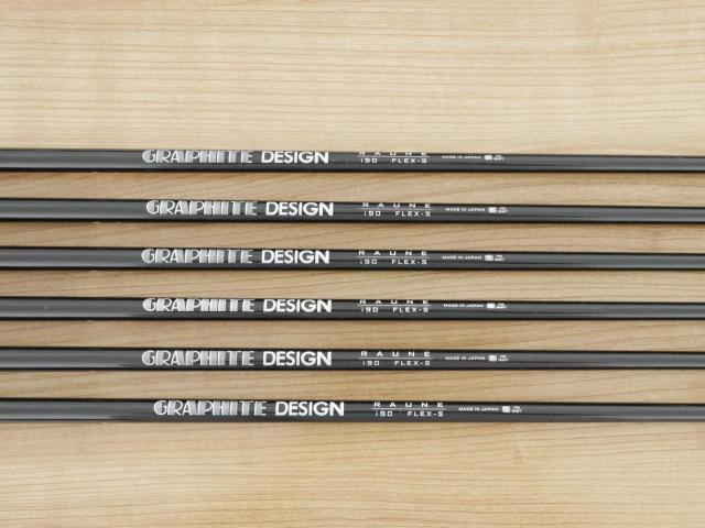 Iron set : Titleist : ชุดเหล็ก Titleist T200 Forged (ออกปี 2023 Japan Spec) มีเหล็ก 5-Pw (6 ชิ้น) ก้านกราไฟต์ Graphite Design RAUNE i90 Flex S