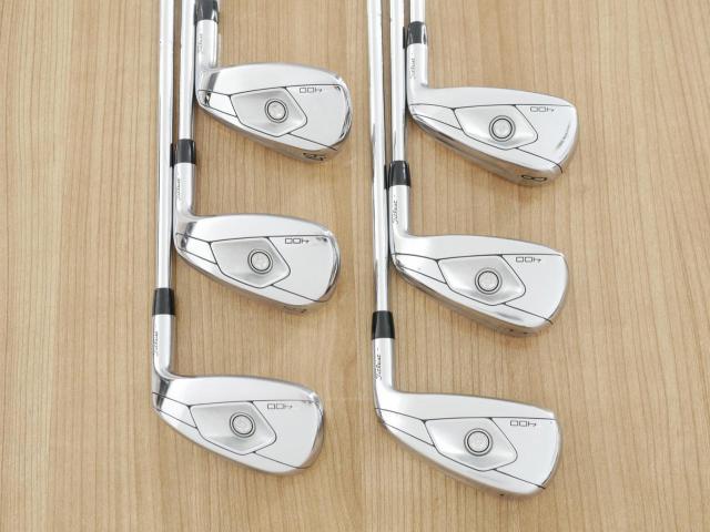Iron set : Titleist : ชุดเหล็ก Titleist T400 (ออกปี 2023 ตีง่ายที่สุด ไกลที่สุด) มีเหล็ก 7-Pw,43,49 (6 ชิ้น) ก้านเหล็ก NS Pro 880 AMC Flex S