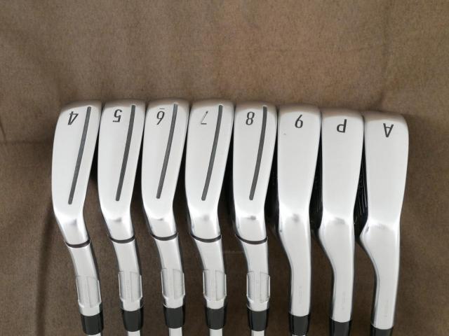Iron set : Taylormade : ชุดเหล็ก Taylormade Qi (ออกปี 2024 Japan Spec.) มีเหล็ก 4-Pw,Aw (8 ชิ้น) ก้านเหล็ก 