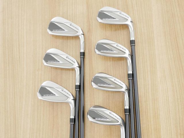 Iron set : Taylormade : ชุดเหล็ก Taylormade Stealth (ออกปี 2022 Japan Spec.) มีเหล็ก 6-Pw,Aw,Sw (7 ชิ้น) ก้านกราไฟต์ Mitsubishi Tensei TM60 Flex S